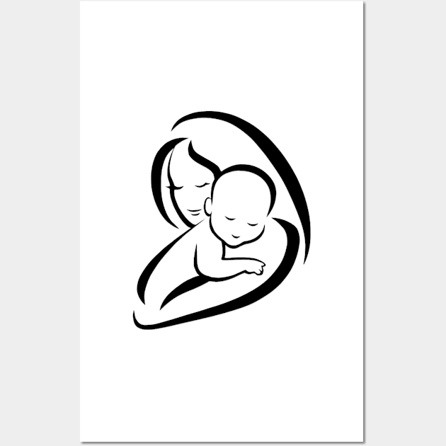 Mom & Amma mothers professional Art Wall Art by Tshirtstory